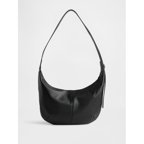 Gap Vegan Pebble Leather Slouchy Crossbody Bag