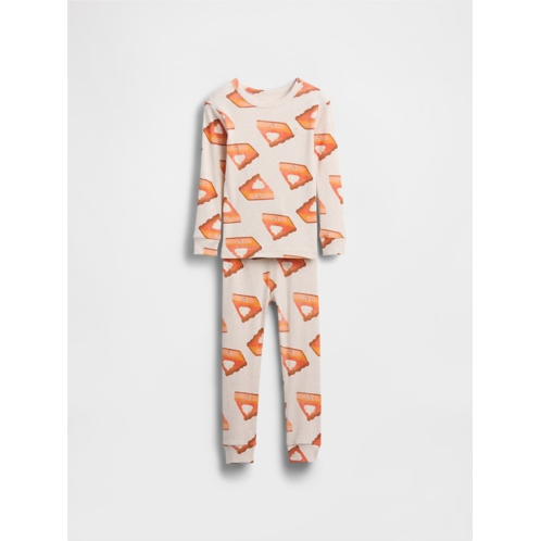 Gap Baby & Toddler Thanksgiving Organic Brushed Cotton PJ Set