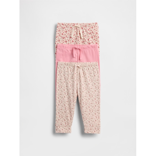 Gap Baby First Favorites Organic Cotton Pull-On Pants (3-Pack)
