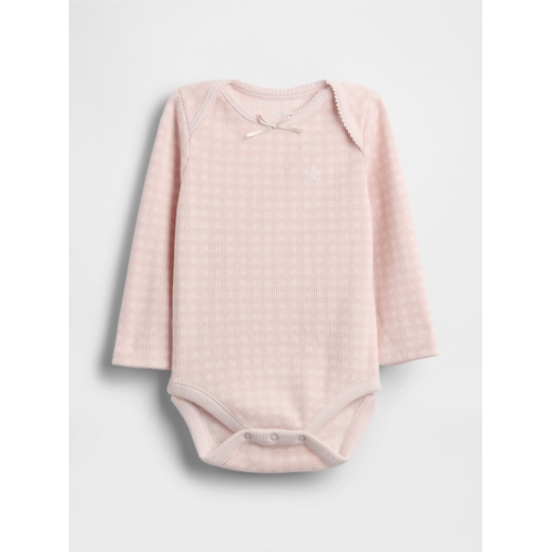 Gap Baby First Favorites Softspun Waffle Bodysuit