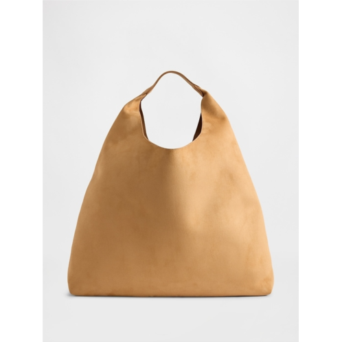 Gap Vegan Suede Slouchy Tote Bag