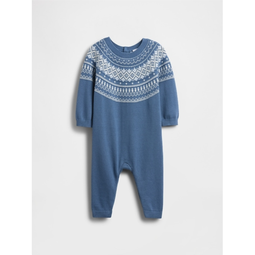 Gap Baby Fair Isle Sweater One-Piece