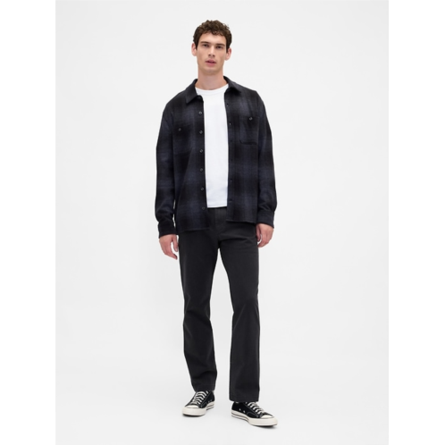 Gap Heavyweight Twill Relaxed Straight Khakis