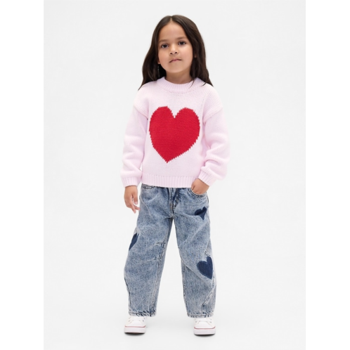 Gap Baby & Toddler Heart Horseshoe Jeans