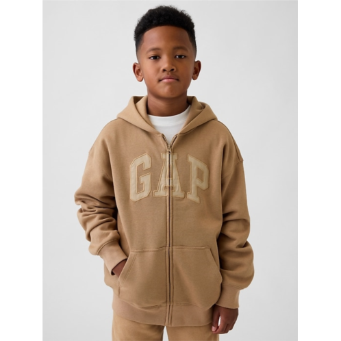 Gap Kids VintageSoft Logo Zip Hoodie