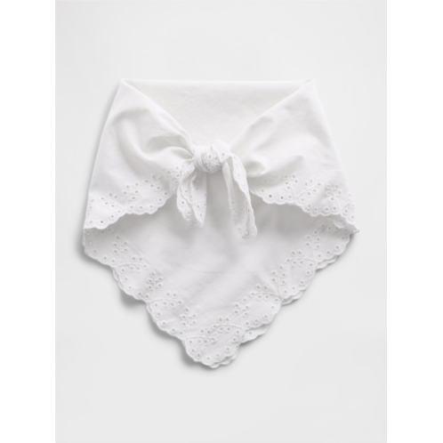 Gap Eyelet Bandana Scarf