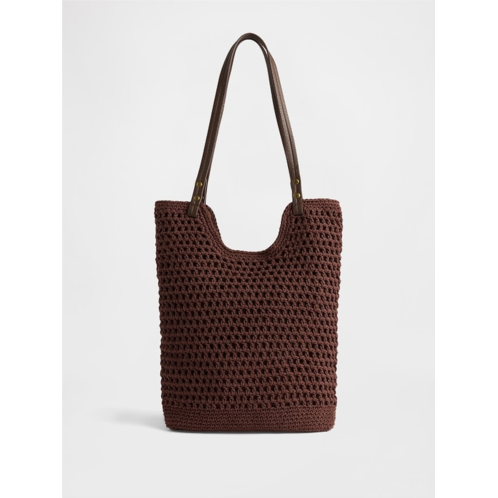 Gap Crochet Tote Bag