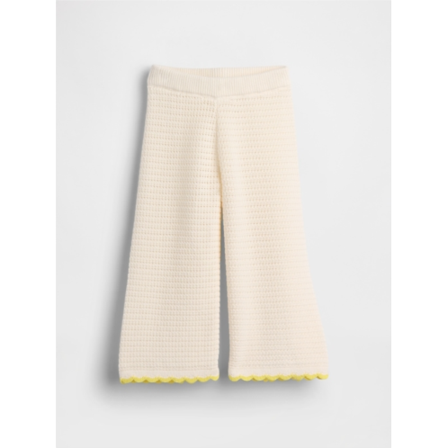 Gap Baby & Toddler Crochet Wide-Leg Pants
