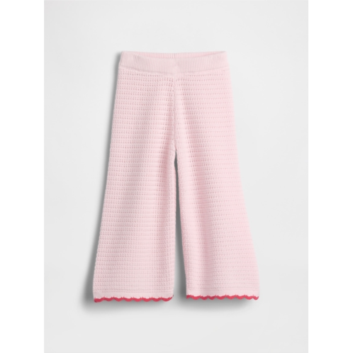 Gap Baby & Toddler Crochet Wide-Leg Pants