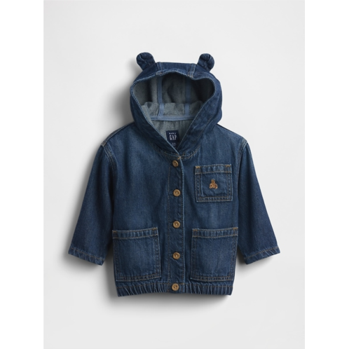 Gap Baby UltraSoft Denim Hooded Jacket