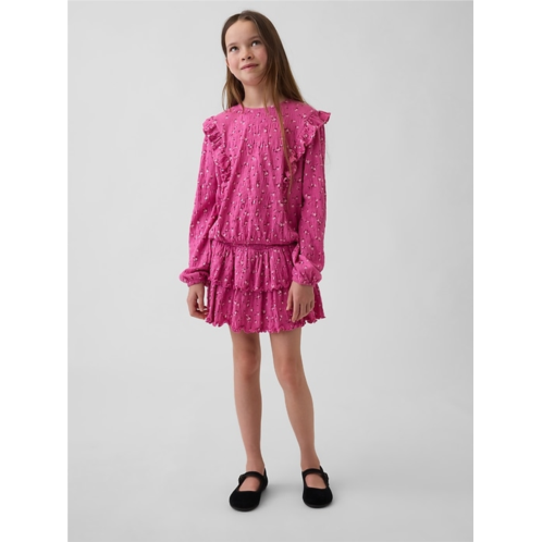 Gap Kids Crinkle Knit Tiered Skort