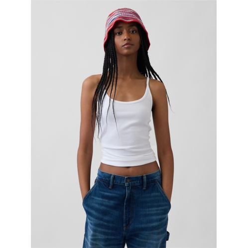 Gap Knit Stripe Bucket Hat