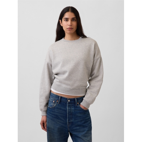 Gap VintageSoft Wedge Crewneck Sweatshirt