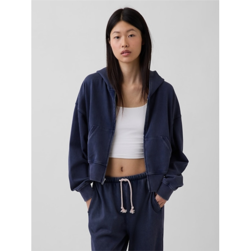 Gap VintageSoft Terry Zip Hoodie