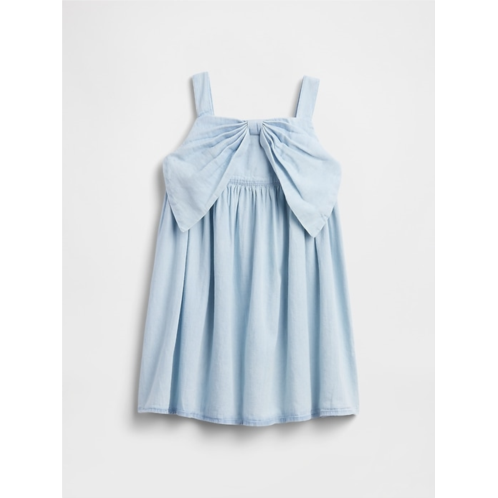 Gap Baby & Toddler Denim Bow Dress