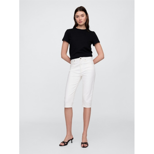 Gap High Rise Vintage Slim Capri Jeans