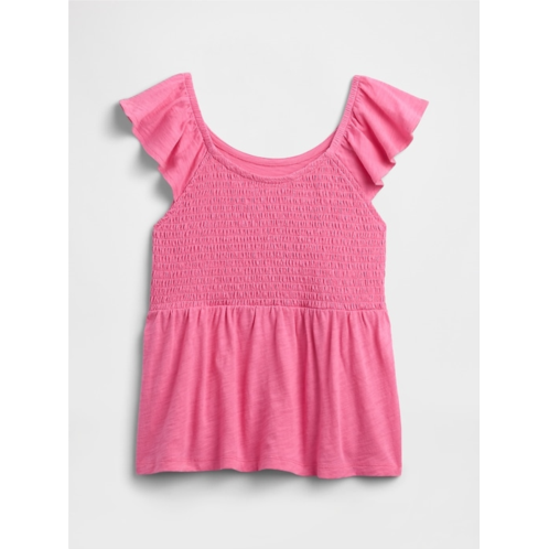 Gap ForeverSoft Smocked Top