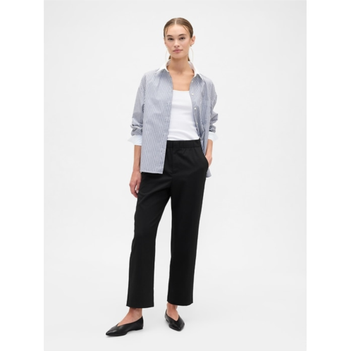 Gap Recycled High Rise Straight-Leg Pants