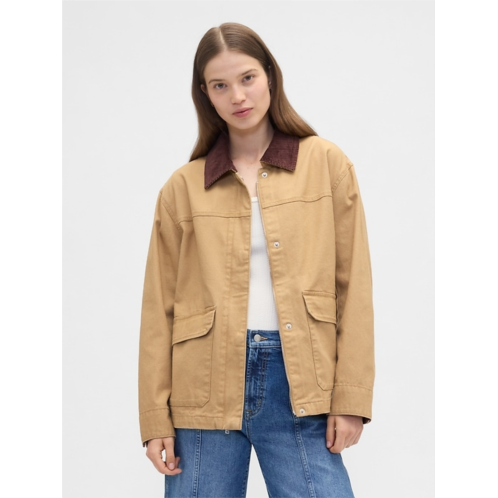 Gapfactory Relaxed Canvas Barn Jacket