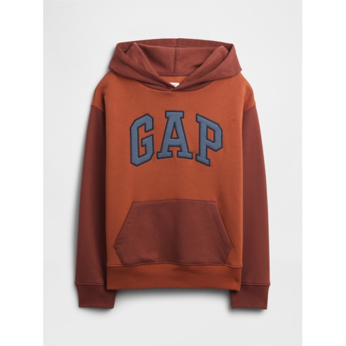 Gapfactory Kids Relaxed Gap Logo Colorblock Hoodie