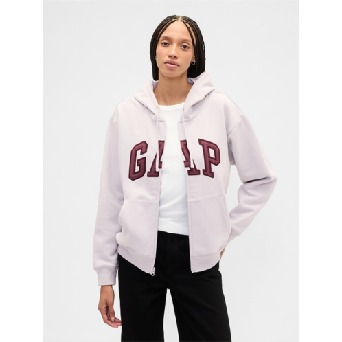 Relaxed Gap Logo Zip Hoodie