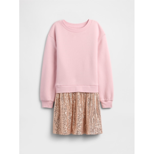 Gap Kids Oversized Sweatshirt Dress