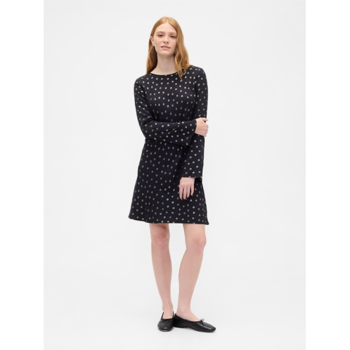 Gap Satin Boatneck Mini Dress