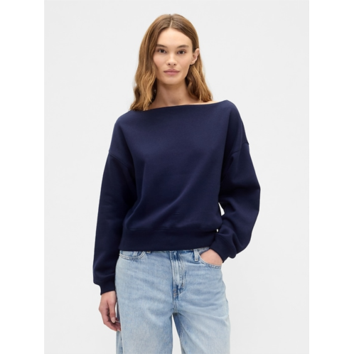 Gap Oversized Boatneck Sweatshirt