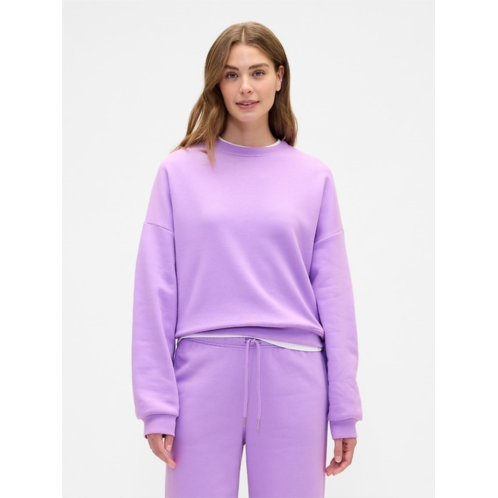 Gap Relaxed Wedge Crewneck Sweatshirt