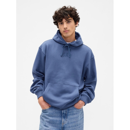 Oversized Gap Mini-Logo Hoodie