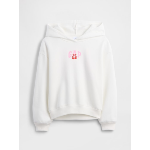 Kids Relaxed Gap Mini-Logo Hoodie