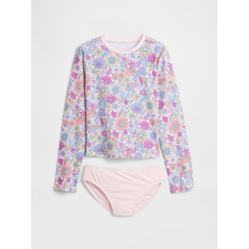 Gap Kids Two-Piece Cropped Rash Guard