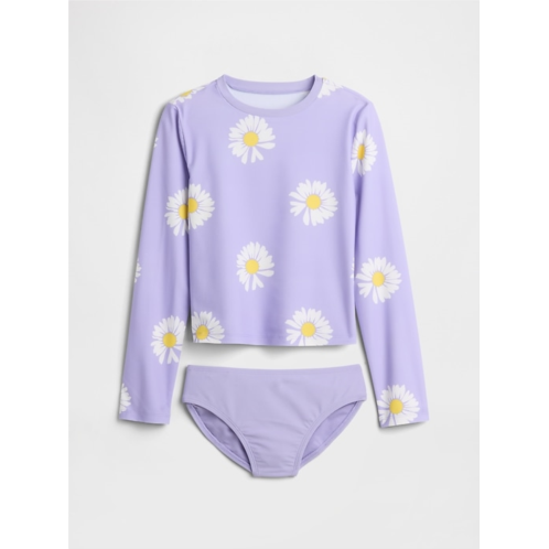 Gap Kids Two-Piece Cropped Rash Guard