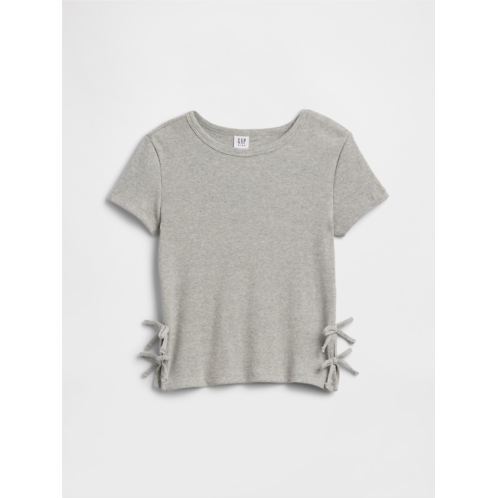 Gap Kids Ribbed Side-Tie T-Shirt