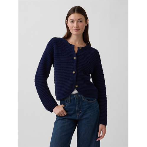 Gap Relaxed Textured Cardigan
