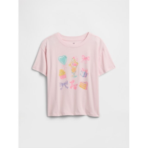 Gap Kids Oversized Graphic T-Shirt