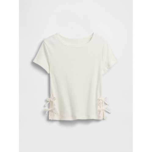 Gap Kids Ribbed Side-Tie T-Shirt