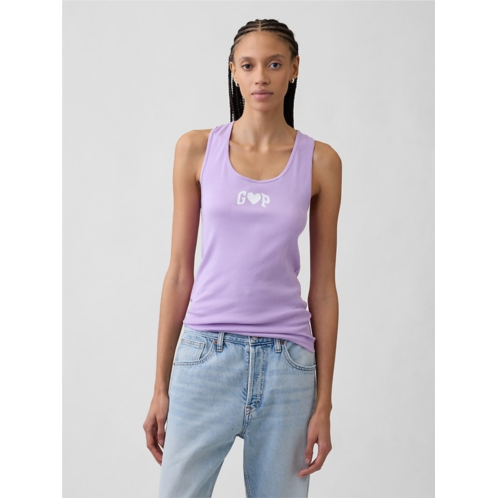 Gap Logo Ribbed Tank Top