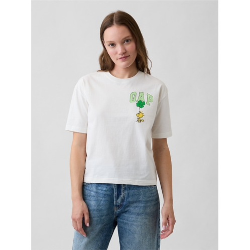Gap Peanuts Oversized Crewneck T-Shirt
