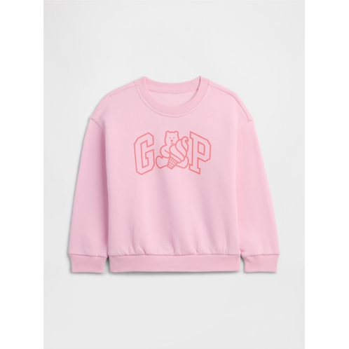 babyGap Logo Relaxed Crewneck Sweatshirt