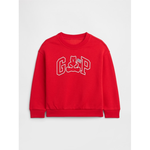 babyGap Logo Relaxed Crewneck Sweatshirt