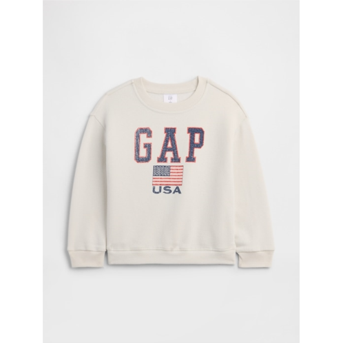 babyGap Relaxed USA Logo Sweatshirt