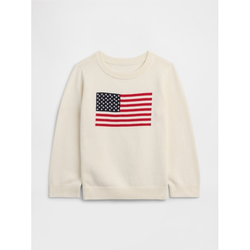 babyGap Americana Crewneck Sweater