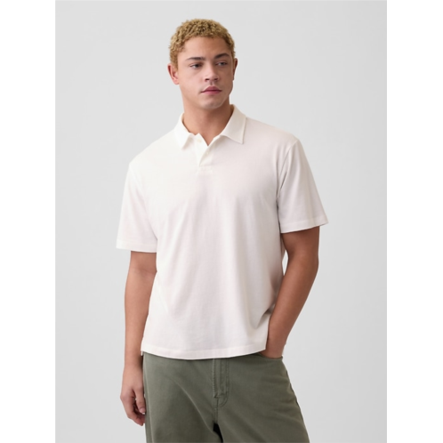 Gap Everyday Soft Relaxed Polo Shirt