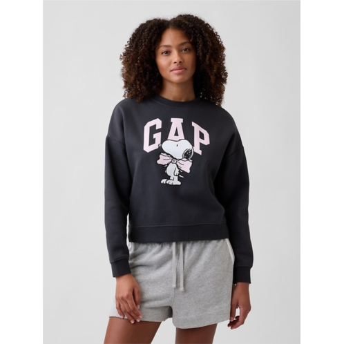 Gap Peanuts Oversized Wedge Crewneck Sweatshirt