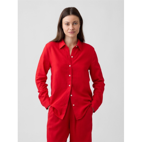 Gap Linen-Blend Easy Shirt
