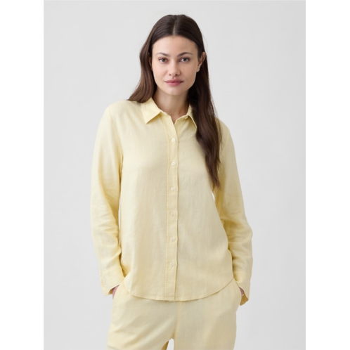 Gap Linen-Blend Easy Shirt