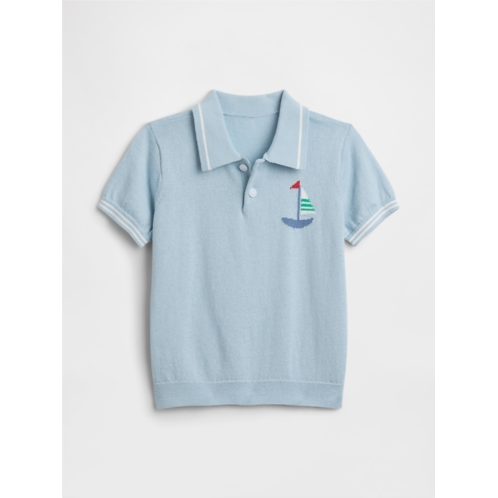 babyGap Sweater Polo Shirt