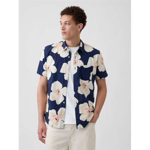 Gap Stretch Poplin Shirt in Standard Fit