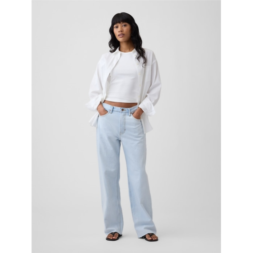Gap Low Slung Relaxed Straight Jeans